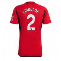 Manchester United Victor Lindelof #2 Replica Home Shirt 2023-24 Short Sleeve